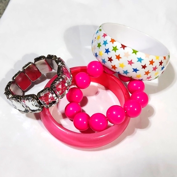 Vintage bracelet lot bangles and stretch bundle for discount - Picture 1 of 4